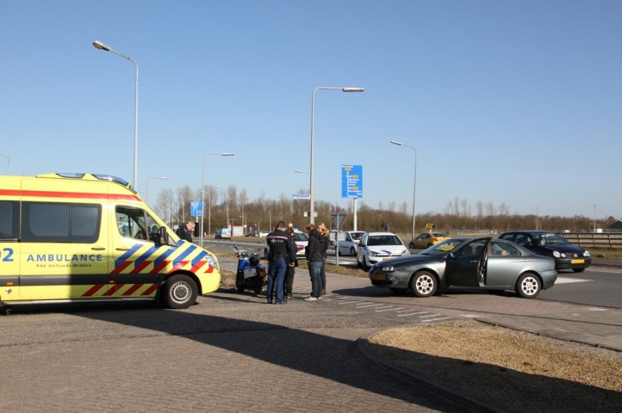 Ongeval voor Ambulancepost Noordwijk